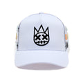 Cult's Cult Logo Pattern Hat in White Pattern