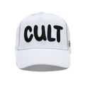 Cult's Cult Chain Logo Hat in White