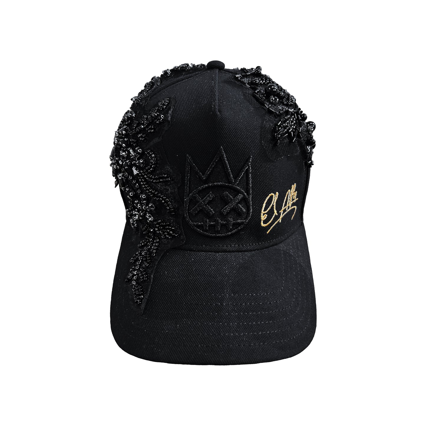 *Preorder* Cult x El Alfa Limited Edition Premium Snapback Trucker Hat in Black