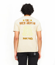 Load image into Gallery viewer, T-SHIRT S/S CREW T &quot;CULT TOUR&quot; IN CREAM