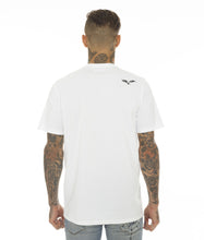 Load image into Gallery viewer, T-SHIRT SHORT SLEEVE CREW NECK TEE&quot;LUCKY BASTARD TIGER&quot; IN WHITE