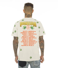 Load image into Gallery viewer, T-SHIRT SHORT SLEEVE CREW NECK TEE &quot;PANTERA 420&quot; IN CREAM