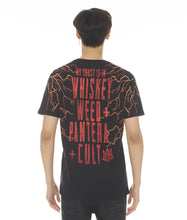 Load image into Gallery viewer, T-SHIRT SHORT SLEEVE CREW NECK TEE &quot;WHISKEY&quot; PANTERA