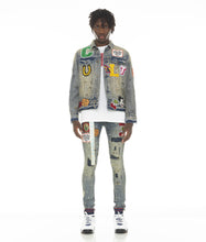 Load image into Gallery viewer, TYPE IV DENIM JACKET WITH DOUBLE CUFF AND WAISTBAND IN PRIMO