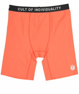 CULT BRIEFS "SKULL" IN CORAL / BEET RED