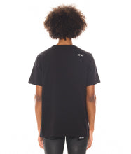 Load image into Gallery viewer, SHORT SLEEVE CREW NECK TEE  &quot;KEEP IT IN MIND&quot; IN BLACK
