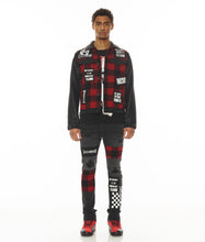 Load image into Gallery viewer, PUNK SUPER SKINNY IN PLAID