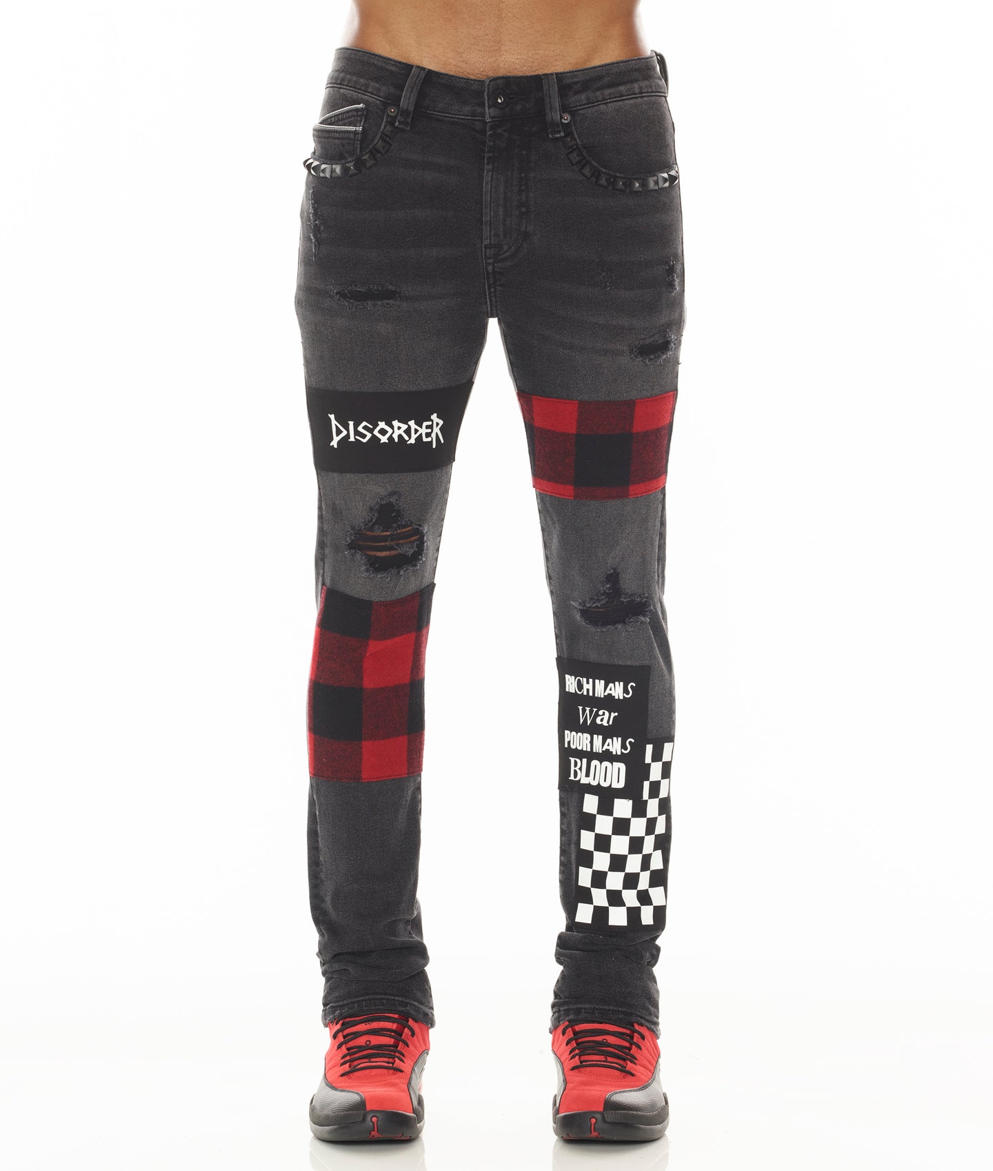 PUNK SUPER SKINNY IN PLAID – Cult of Individuality