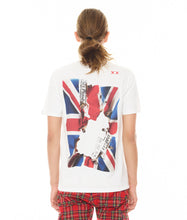 Load image into Gallery viewer, SHORT SLEEVE CREW NECK TEE  &quot;GOD SAVE THE QUEEN&quot; &quot;SEX PISTOL IN WHITE