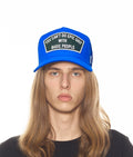 Royal Blue Trucker Hat – Epic Design, Mesh Back, Curved Visor