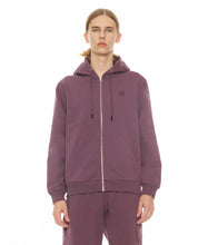 Load image into Gallery viewer, ZIP HOODY IN GRAPE COMPOTE