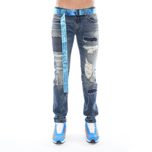 Load image into Gallery viewer, ROCKER SLIM BELTED STRETCH IN DELFT