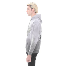 Load image into Gallery viewer, PULLOVER  SWEATSHIRT IN DEF LEPPARD TRIBAL GREY