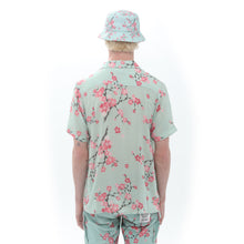 Load image into Gallery viewer, CAMP SHORT SLEEVE WOVEN SHIRT IN CHERRY BLOSSOM