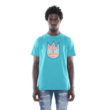 Load image into Gallery viewer, 3D CLEAN SHIMUCHAN LOGO  SHORT SLEEVE CREW NECK TEE IN TILE BLUE