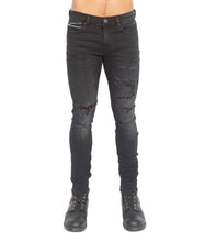 Load image into Gallery viewer, Cult of IndividualityMen&#39;s Punk Super Skinny in Jet Black44