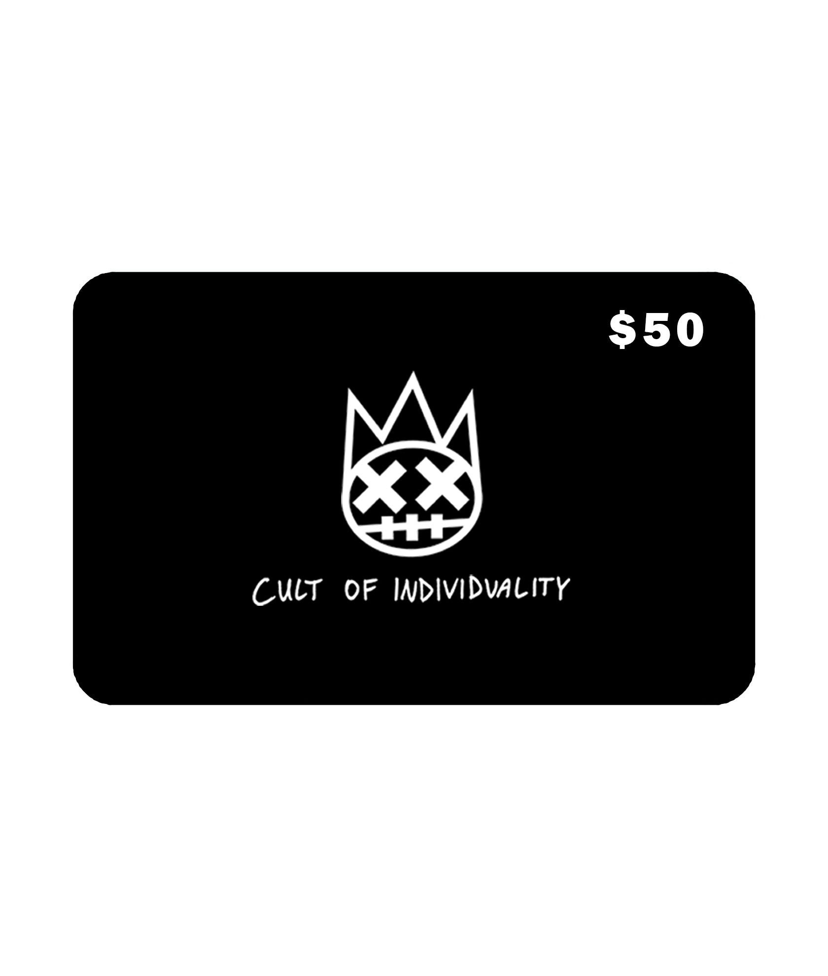 $50 CULT GIFT CARD